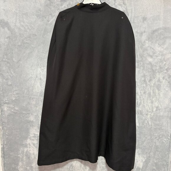 Vintage Knights Of Columbus Ceremonial Cape Cloak Black/Red The English Company - Picture 10 of 13